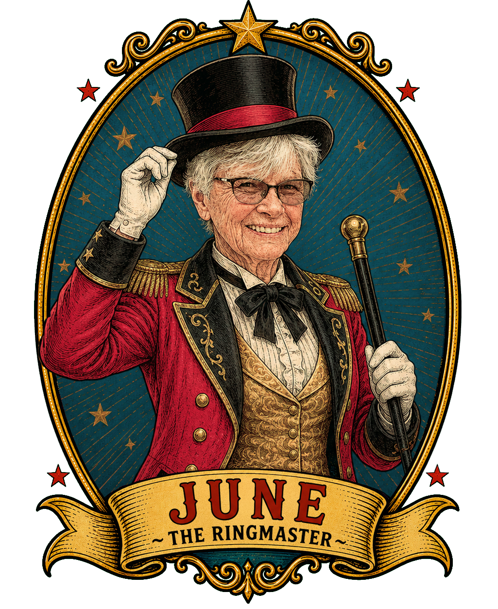 June the ringmaster