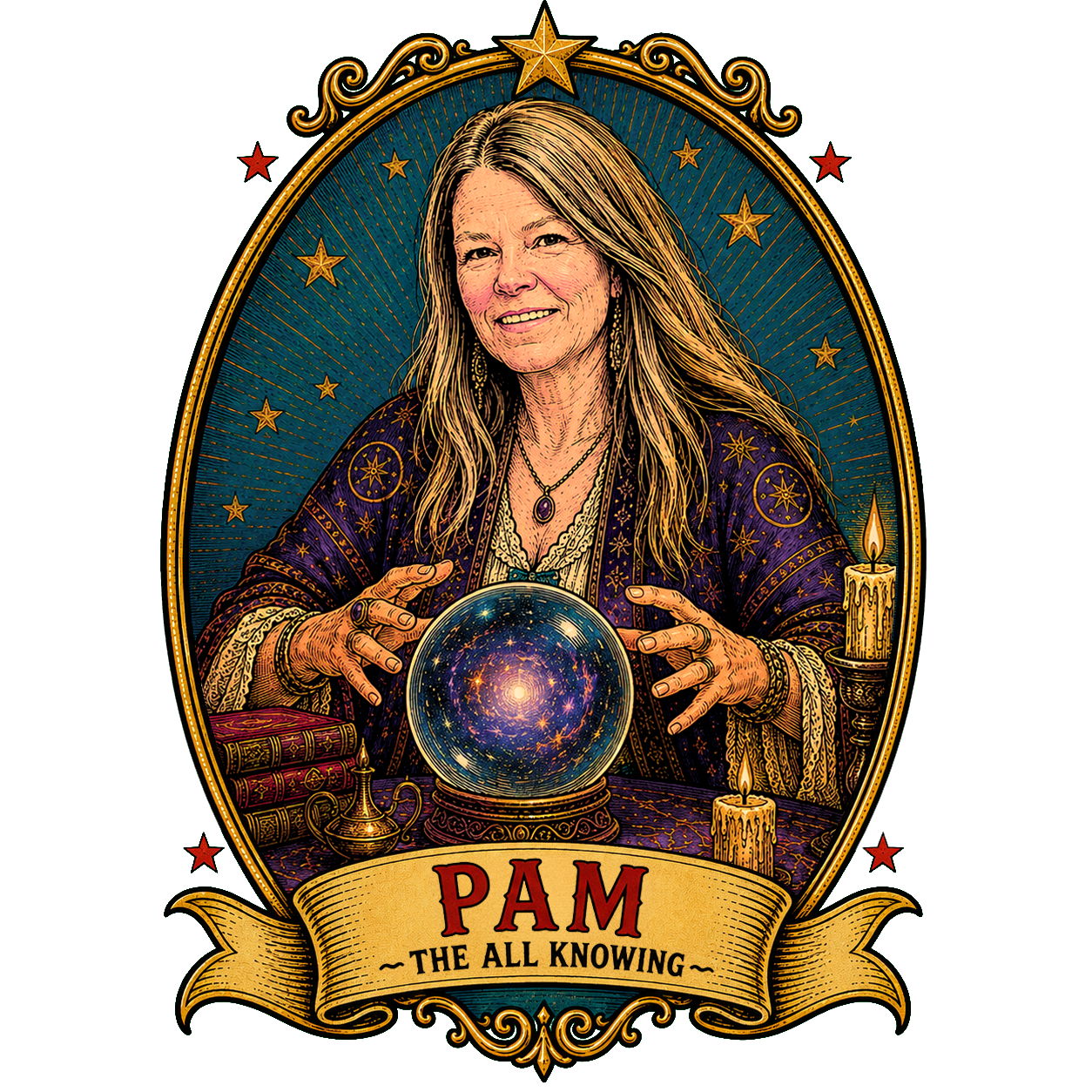 Pam the all knowing